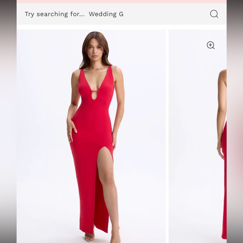 ohpolly cherry red dress